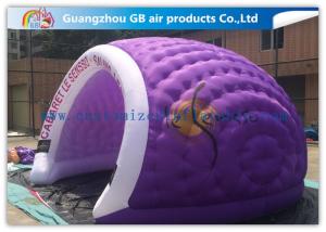Quality Purple 5.5 X 4.5 X 3m Inflatable Air Tent Large Dome Tent for Business Event wholesale