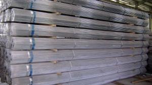 Quality galvanized steel pipe BS1387-1985 with NPT thread wholesale