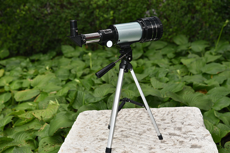 F30070 Monocular Space Astronomical Scope with Oblique Mirror and Aluminum Tripods