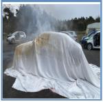 Electric Vehicle Fire Blanket Fire Retardant Silicone Cloth Glass Fiber Cloth