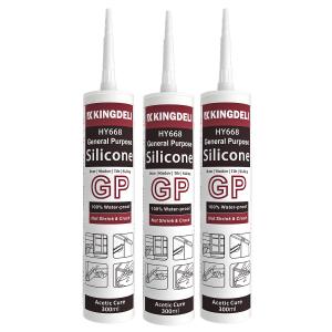 Quality Glass Glue Waterproof Building Tube Silicone Sealant One Component wholesale