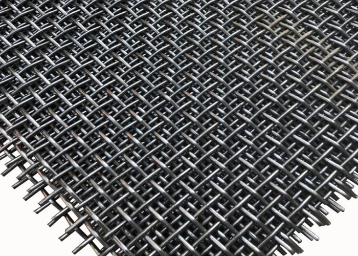 Black ASTM Standard 200mesh Titanium Wire Mesh With Square Hole