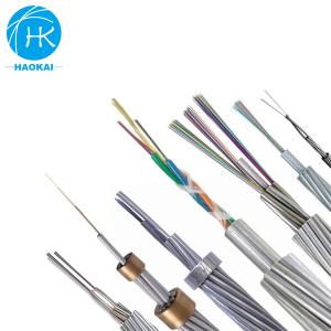 Quality 96 Fibers Stranded Over Head Cable OPGW Optical Ground Wire For Outdoor Distribution wholesale
