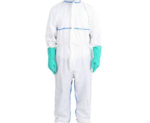 Quality Full Body Disposable Coveralls PP PE Nonwoven Disposable Chemical Suit wholesale