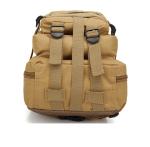 35L 900D Tactical Hiking Backpack Coyote Brown Double Stitched