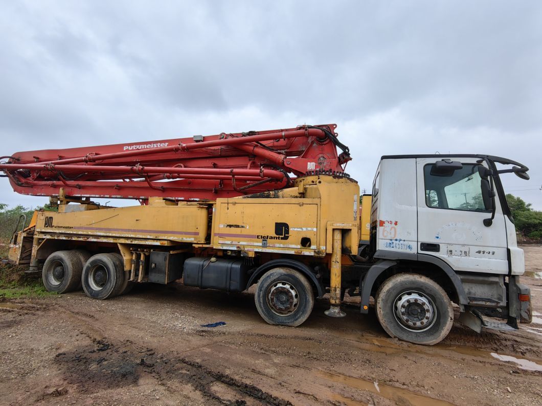 Truck Mounted Pump 42m Used Concrete Pump Truck Mercedes Benz 2013