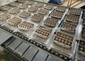 Quality Automatic Pulp Molding Machine , 104KW Rotary Egg Box Making Machine wholesale