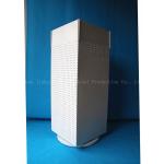 540mm Length 1440mm Height Rotating Display Rack , Rotating Pegboard Display