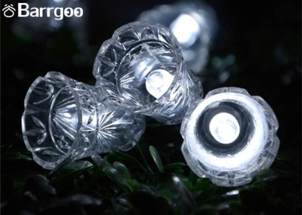 6M Solar Powered 30 Led Bell Fairy String Lights For Indoor Outdoor Xmas Party