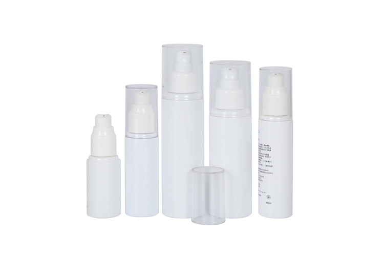 BPA Free Refillable PET Lotion Bottle With Screw Pump ISO9001