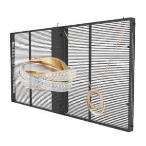 Quality SMD Transparent LED Window Display P16 LED Mesh Screen Outdoor wholesale