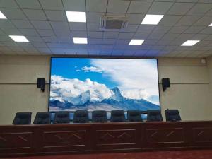 Quality 1920hz P6 Conference Room Display Screen Curved Big Size LED Screen wholesale