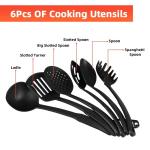 Kitchen 13 Piece Non Stick Cast Iron Cookware Set Black Pot And Pans