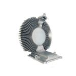 Silver Die Cast Aluminum Heat Sink Compact Electronic Heat Sink