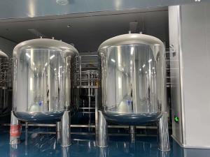 Quality Stainless steel 316ss 5000L Stainless Steel Storage Tank pure water tanks Water treatment plant Storage Tank wholesale