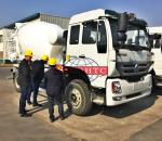 Brand New Concrete Transport Truck WD615 STR Engine 8m3 Cement Mixer Truck