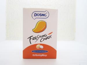 Quality Functional Candy Fresh breath 12g Sachet pack Sugar free mint candy Mango flavor OEM wholesale