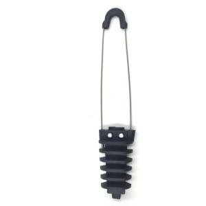 Quality 330*62*32 mm Fiber Optic Anchor Clamp for PA6 Stainless Steel Wire Tension Suspension wholesale