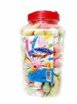 Jar Packaging Snacks Ice Cream Shape Fruity Flavor Marshmallow Candy ,