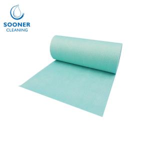 Quality Spunlace Nonwoven Dyed Household Cleaning Wipes 60gsm wholesale