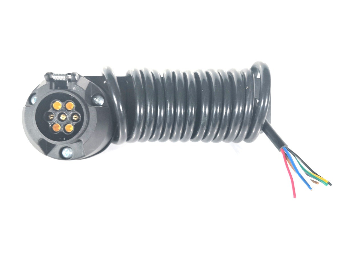 Easy Operation Trailer Power Connector Wiring 2.45M Cable Length