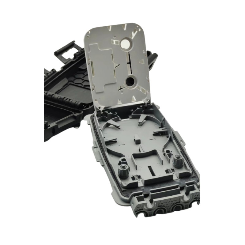 RoHS Certified FTTX SC/LC PLC Splitter Waterproof Fiber Optic Joint Box IP67/IP68 4 Cores