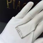 diamonds necklace 18kt gold with yellow gold or white gold or pink gold