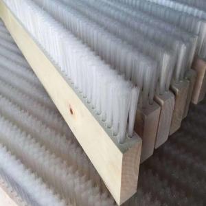Quality PVC Base Lath Plate Brush White Nylon Flat Brush wholesale