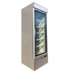 Glass Front Upright Freezer / Glass Door Freezer Merchandiser Environmentally