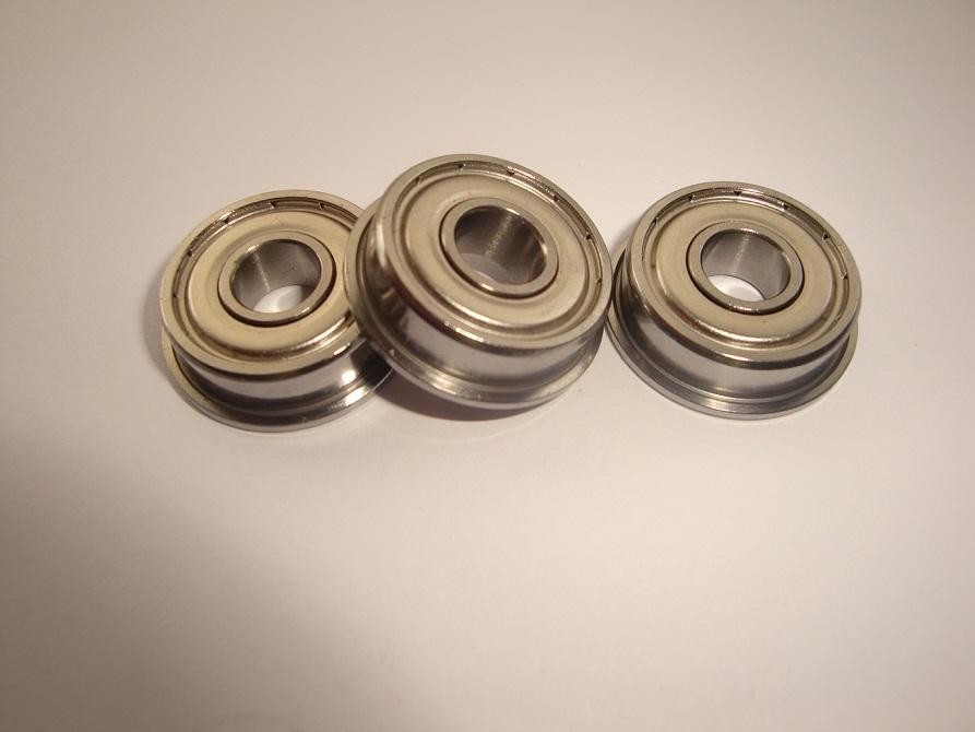 9mm Bore 605 ZZ Flange Mount Ball Bearing For Dental Drill Engine
