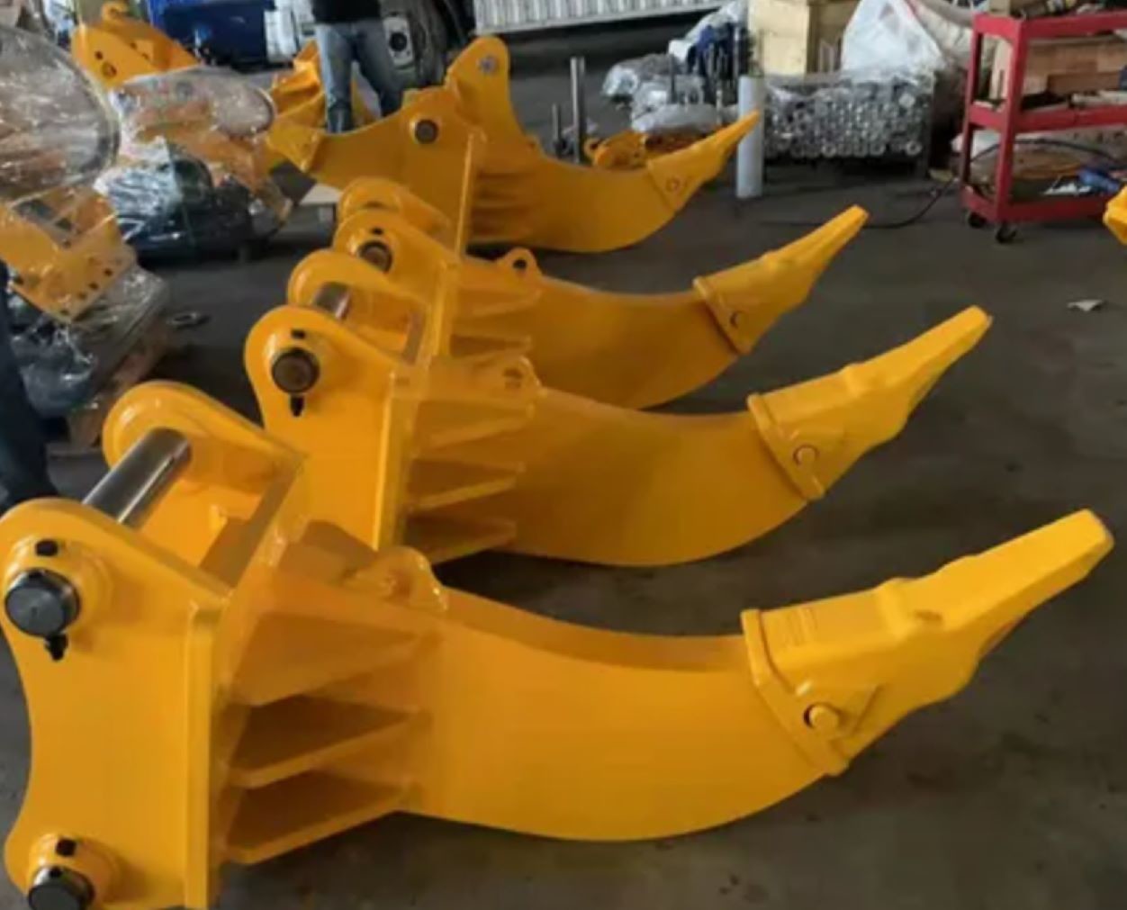 Caterpillar Heavy Duty Ripper Fits Cat 345 349 Excavator Parts Attachment Machinery Hydraulic Ripper Vibro Rock Ripper Breaker Hammer Mini Excavator