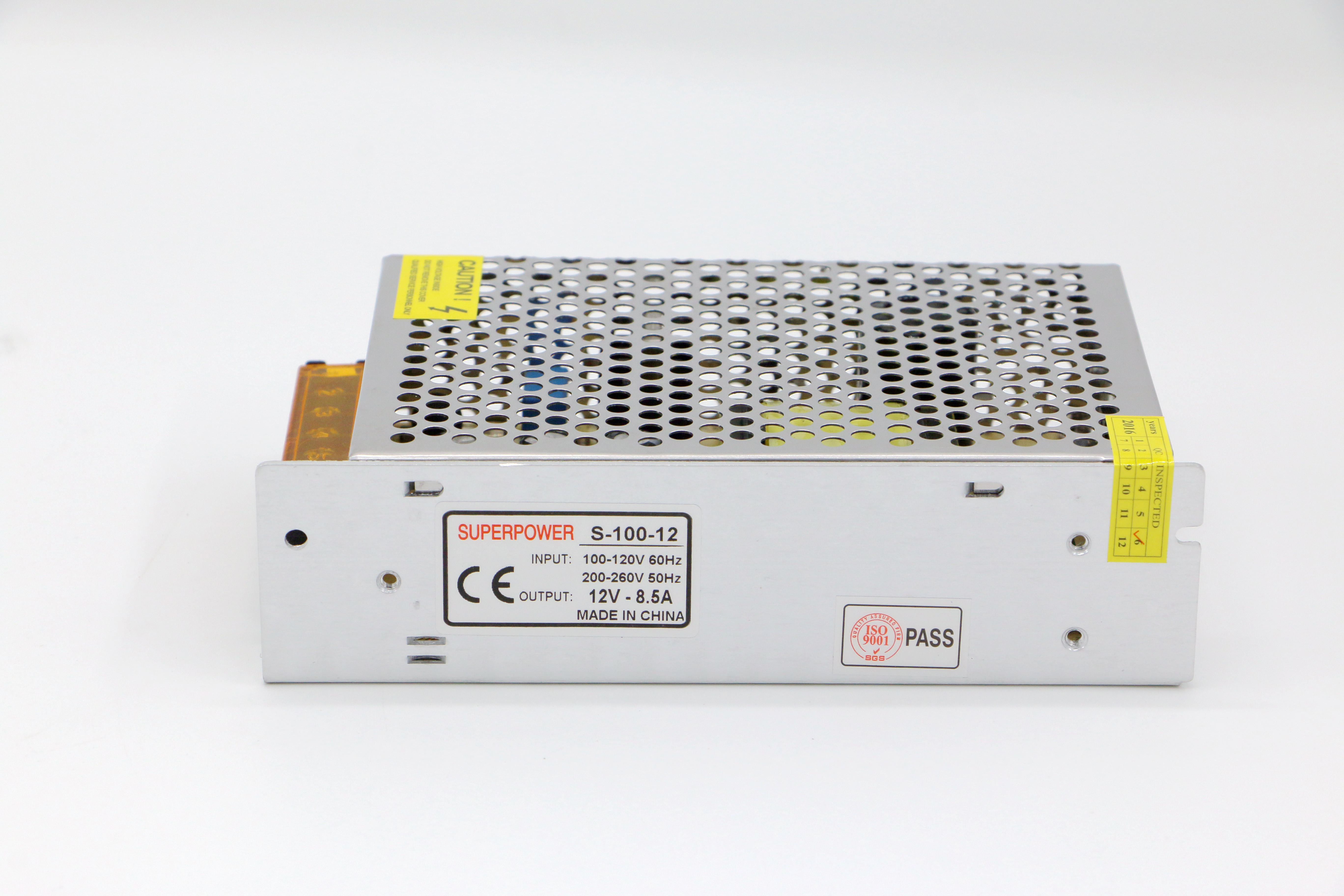 3D Printer Driver 12V8.5A100W single output SMPS with CE DC12V100W full watt Iron Case for LED Lighting Factory Outlet