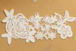 ODM Bridal Trims And Appliques , Romantic Floral Lace Applique