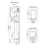 1m/S Stainless Steel Passenger Elevator Low Noise Stainless Steel Lift Cabin