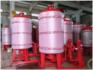 Quality Stainless Steel 304 / 316 Diaphragm Water System Pressure Tank With Polishing Treatment wholesale