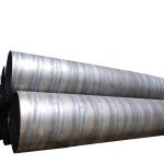 Anti Corrosion Spiral Steel Pipe Carbon Spiral Seam Pipe Large Diameter ASTM