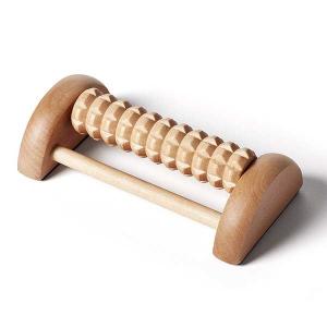 Quality Pain Circulation Wooden Fitness Equipment Foot Massage Roller Acupressure wholesale