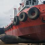 Large Diameter High Pressure Heavy Lift Air Bags , Inflatable Marine Airbag For