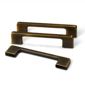 Quality 10INCH Vintage Bronze silver Zinc Cabinet Handles Pulls with screws wholesale