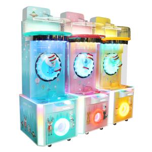 Quality Gift Ball Fallen Kids Game Machine / Three Player Coin Prize Machine wholesale