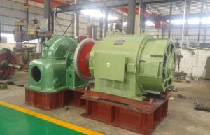 Quality 1750RPM High Head Water Turbine 150kw Horizontal Water Turbine For Electricity wholesale