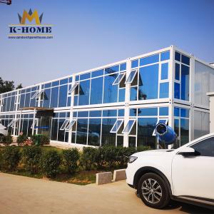 Quality Two Story Portable Accommodation Movable Prefabricated Container House wholesale