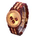 Fashion watches men luxury wrist natural wooden watches OEM watch ,Waterproof