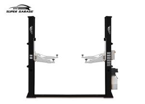 Quality 1850mm Lifting Height Car Lifting Equipment 4000Kgs Floor Plate 2 Post Car Lift Electrical Release wholesale