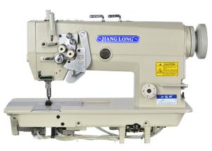 Quality Leather 2000RPM DP×5 Lockstitch Double Needle Sewing Machine wholesale