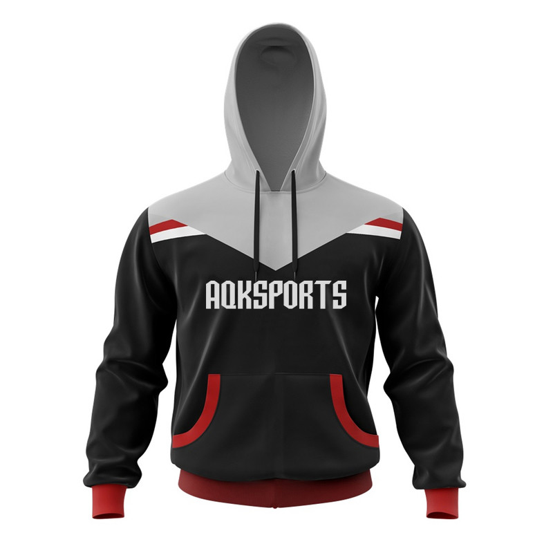 Unisex Sublimation Print Unlined Pullover Hoodies For Sports Team