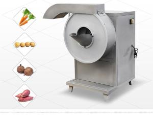 Quality Industrial Potato Slicer Machine Foot Long French Fries Potato Cutter 200kg/H wholesale