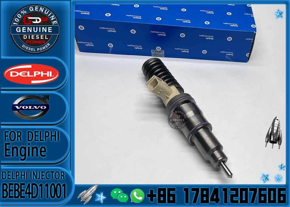 Fuel Injector BEBE4D11001 20500620 20747798 for Excavator EC460B EC360B Diesel Engine D12D