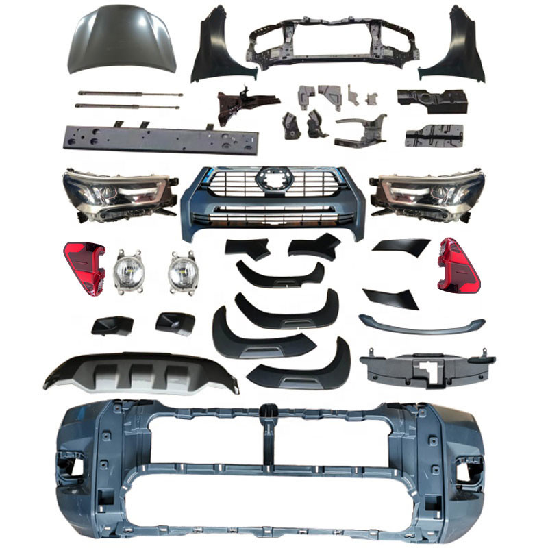 Auto Bumper Grill Facelift Car Body Kit For Toyota Hilux Vigo 2008