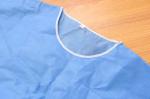 V Collar Round Collar PP SMS Patient Surgical Gown Anti Static Disposable Scrub